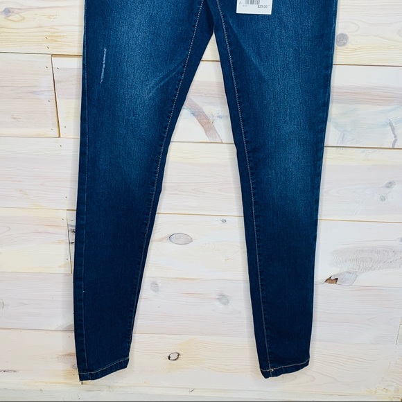 Blue Age Curve Control Dark Blue Skinny Jeans - Picture 2 of 11